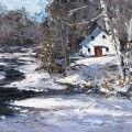 Stream by the Barn