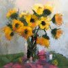 alemian sunflowers2021 oil 36x36in 300x6