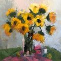 alemian sunflowers2021 oil 36x36in 300x6